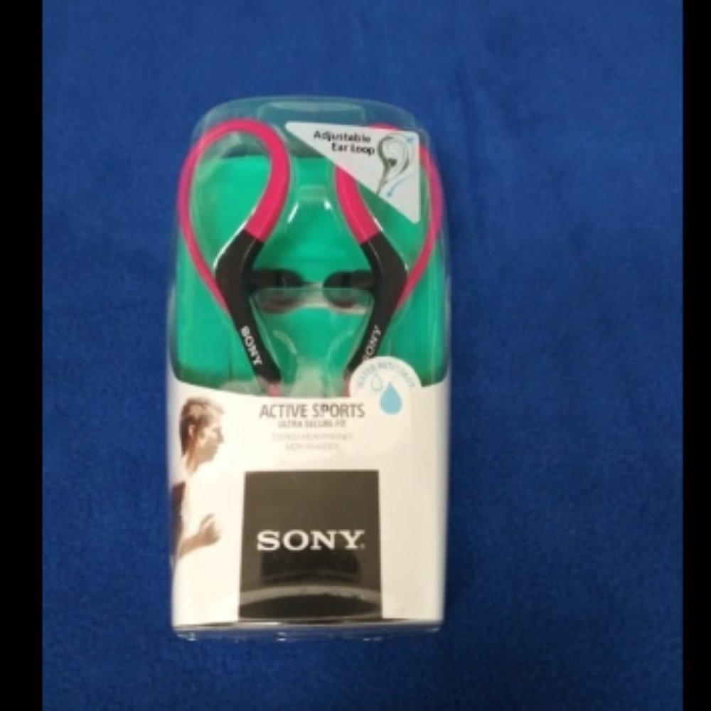 SONY MDR-AS400EX Active Sports Headphones - Pink
